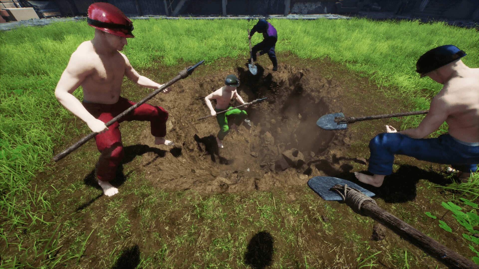 仲間と深淵へ！まったり採掘が止まらない協力プレイ専用穴掘りゲーム『Keep Digging』