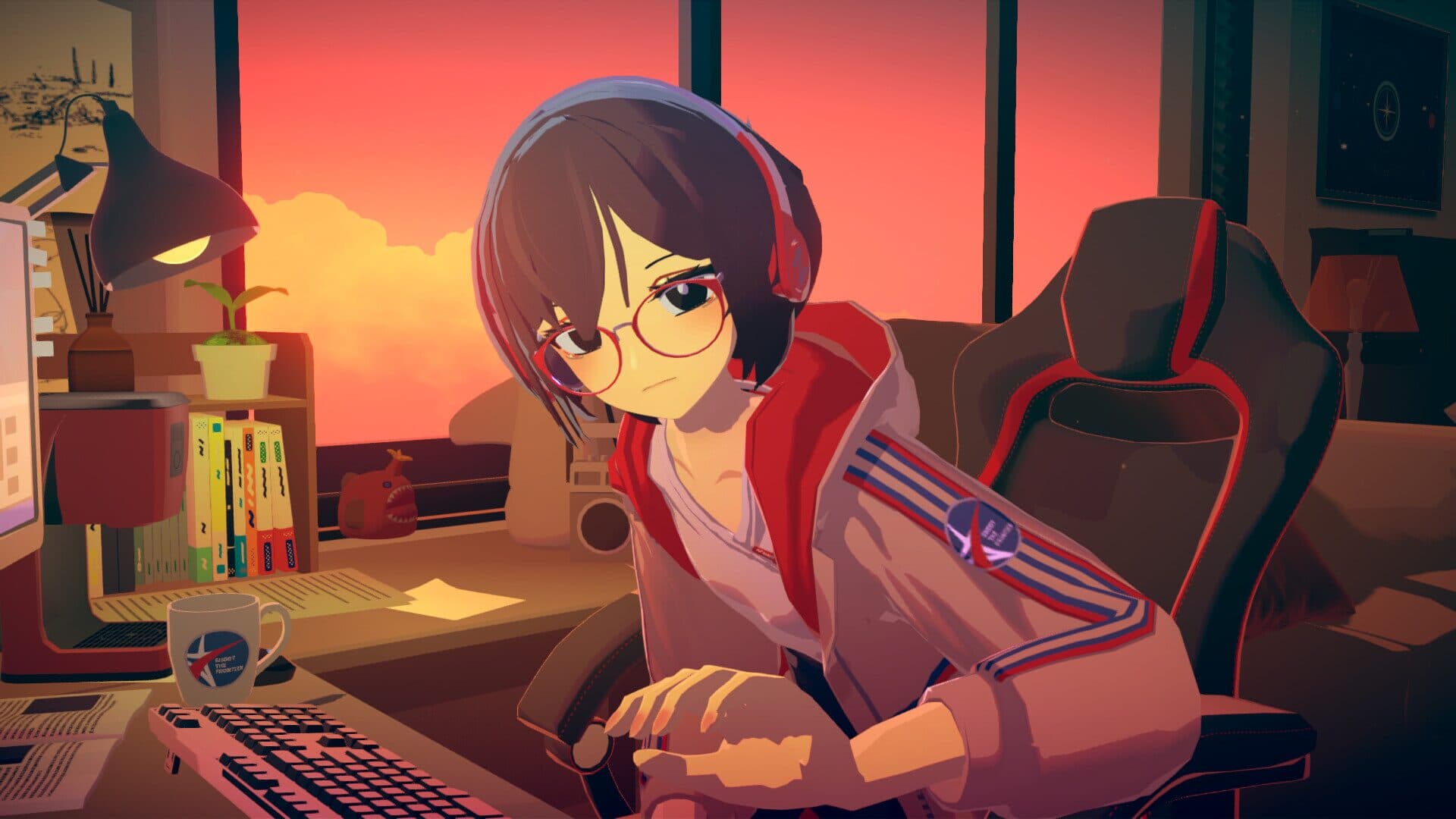 文学少女サトネと一緒なら、作業がもっと楽しくなる『Chill with You ： Lo-Fi Story』。デスクに”同伴者”が現れる新感覚作業用ゲーム