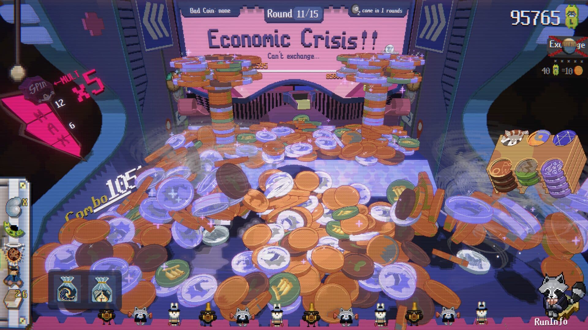 コインプッシャー×ローグライク、『RACCOIN: Coin Pusher Roguelike』が止まらない。「あと1プレイ」が止められない中毒性の秘密