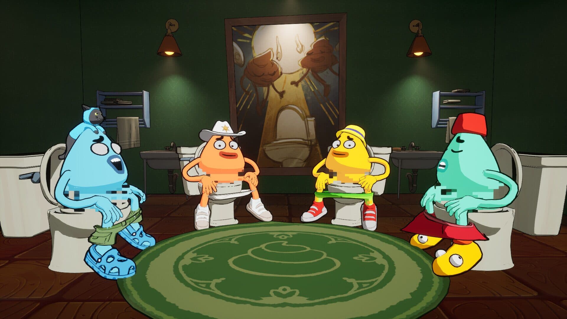 友達とトイレを目指して幽霊屋敷を駆け抜ける!? バカゲーとガチホラーが奇跡の融合を果たした『We Gotta Go』