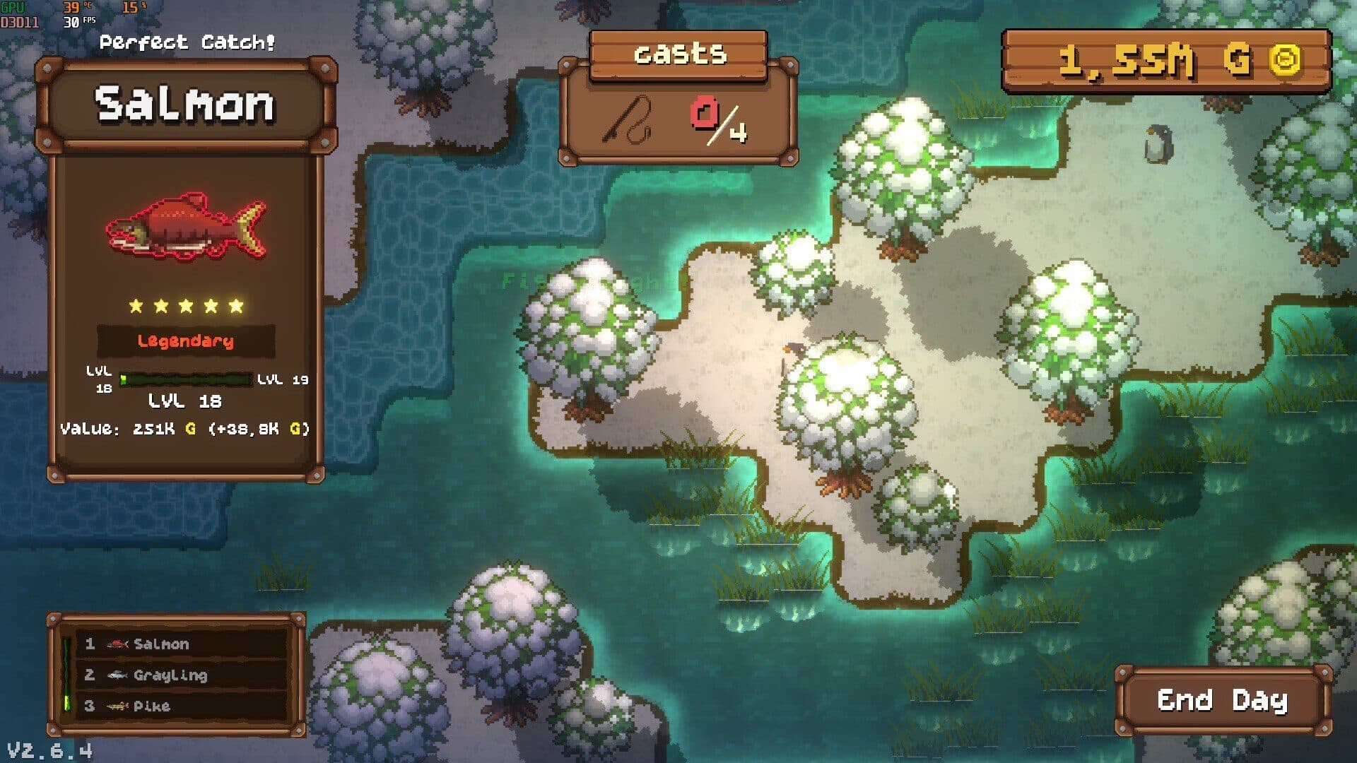 クリック一つで魚が釣れる!? 放置もできるインクリメンタル釣りゲーム『Fishing Inc』