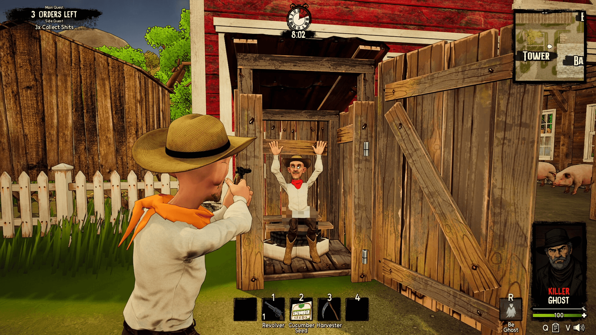 農場に潜む裏切り者を探せ!疑心暗鬼が渦巻くマルチプレイヤー社会推理ゲーム『Grim Pastures』早期アクセス配信中