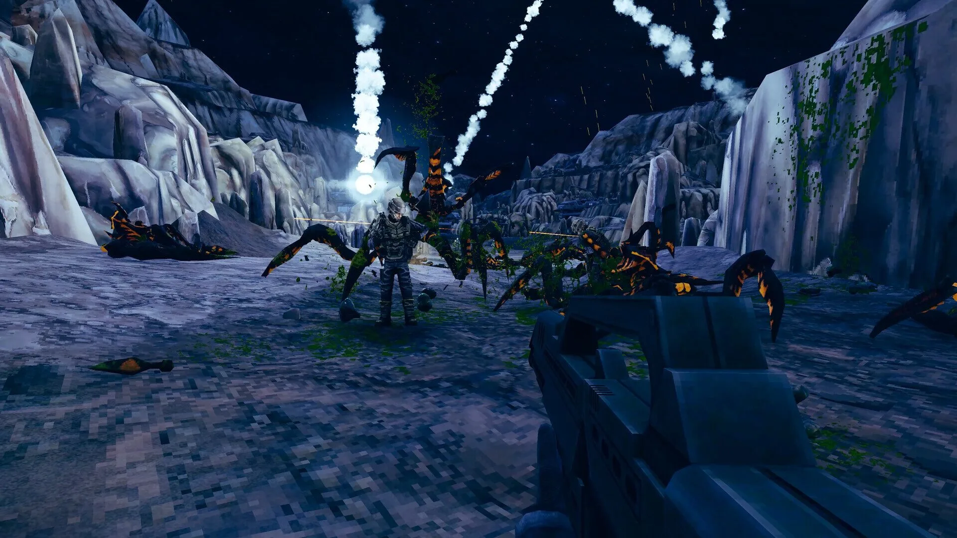「映画の宣伝ゲーム」が本気すぎて笑えない。『Starship Troopers: Ultimate Bug War!』は風刺とB級愛に満ちたレトロFPSだ