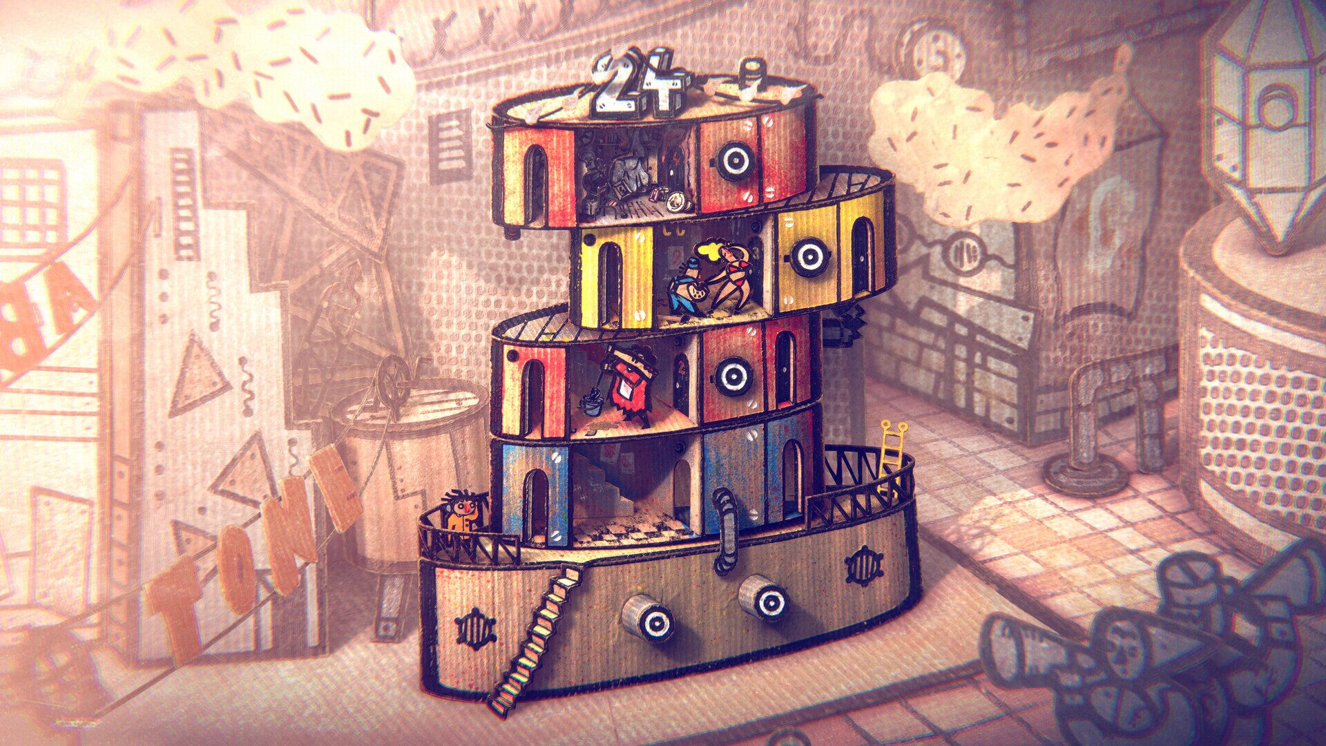 ダンボールの独裁都市で革命を起こせ！Amanita Designの最高傑作『Phonopolis』が美しくて切ない