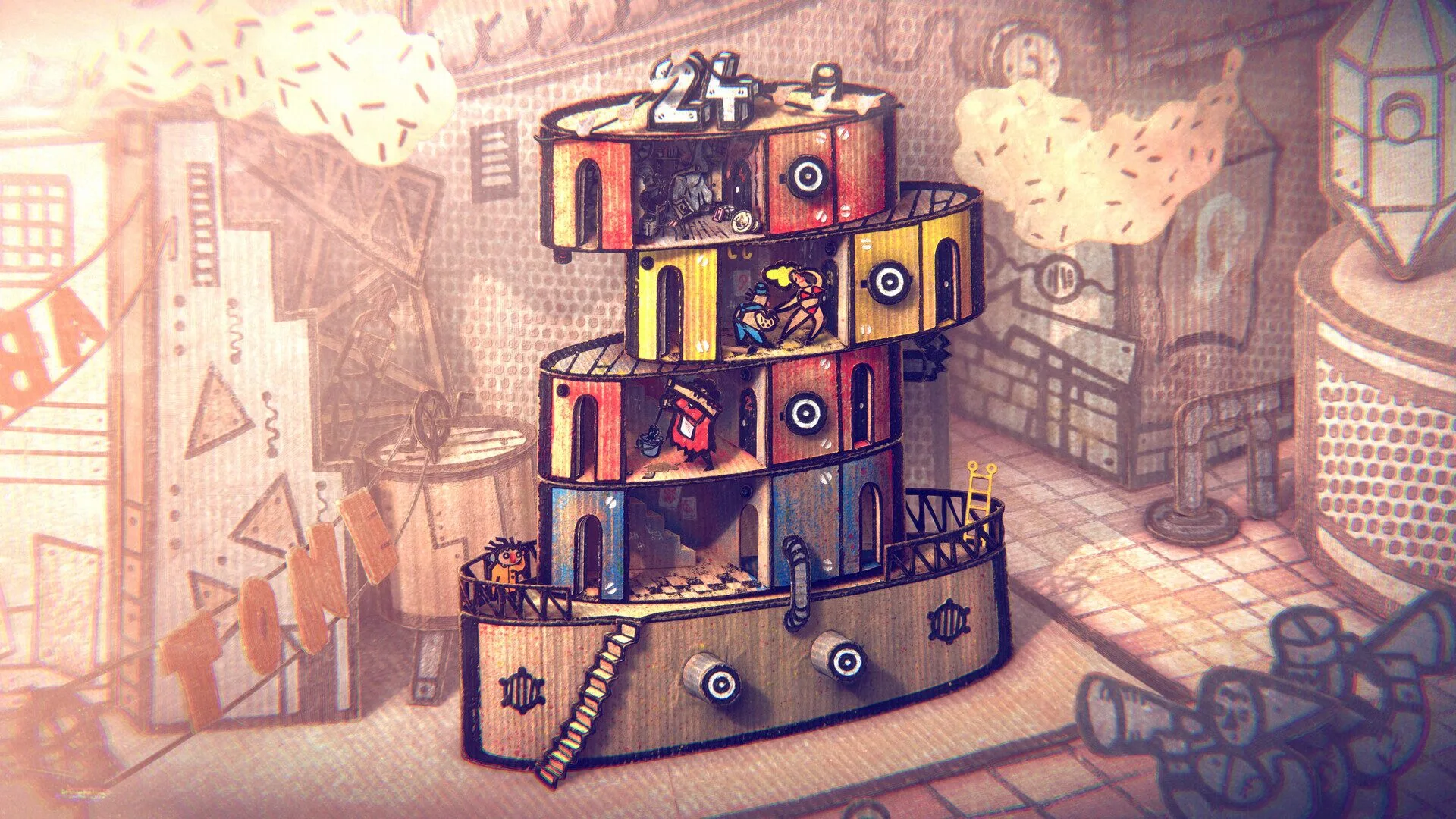 ダンボールの独裁都市で革命を起こせ!Amanita Designの最高傑作『Phonopolis』が美しくて切ない